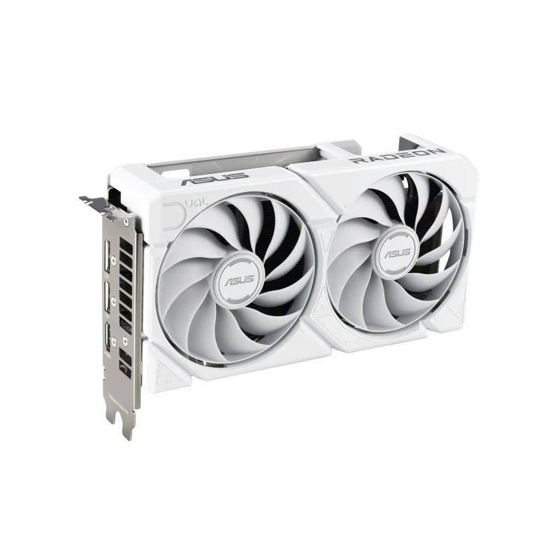 Karta VGA Asus Dual Radeon RX 9060 XT White Edition 16GB GDD… | PartsPC.pl