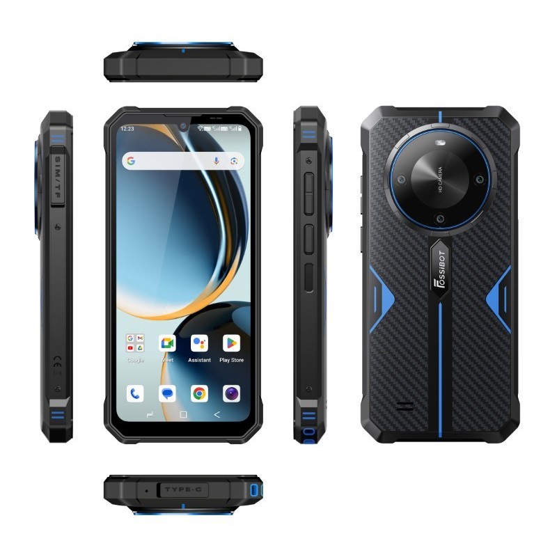 Fossibot Smartfon F105 blue CH | PartsPC.pl