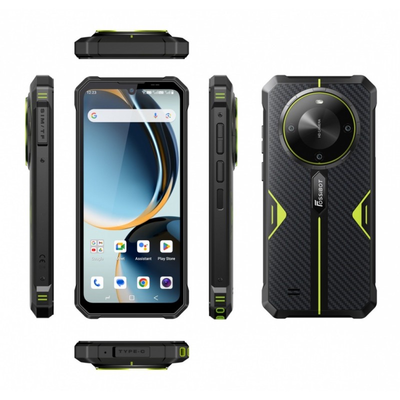 Fossibot Smartfon F105 green | PartsPC.pl
