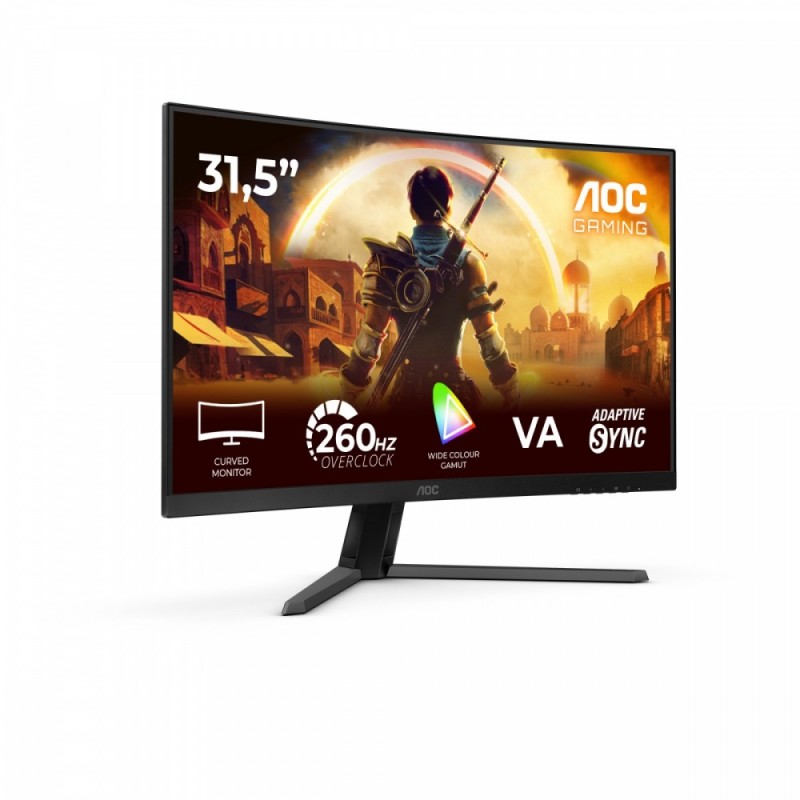 AOC Monitor C32G42ZE 31.5 cala VA Curved 240Hz HDMI DP | PartsPC.pl