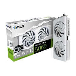 Palit Karta graficzna RTX 5060 WHITE OC 8GB GDDR7 128bit 3DP… | PartsPC.pl