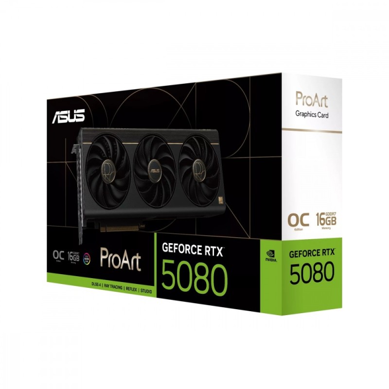 Karta VGA Asus GeForce RTX 5080 PROART-RTX5080-O16G OC 16GB … | PartsPC.pl