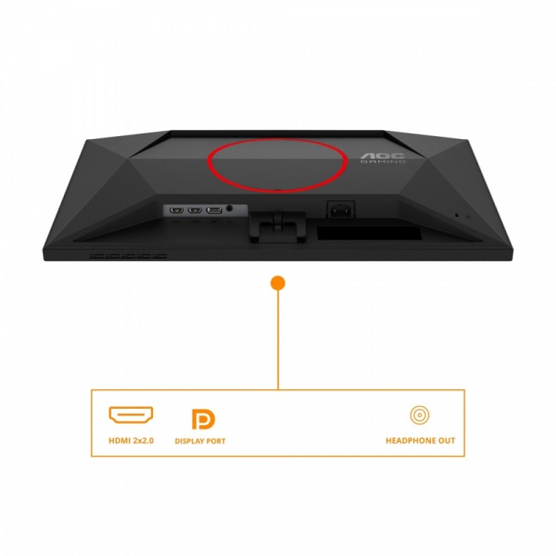 AOC Monitor 23.8 cala 24G4ZRE Fast IPS 240Hz HDMIx2 DP | PartsPC.pl