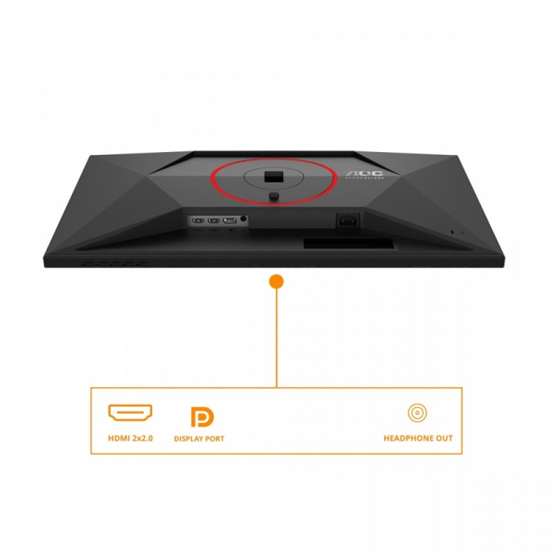 AOC Monitor 27 cali 27G4ZR Fast IPS 240Hz HDMIx2 DP Pivot | PartsPC.pl