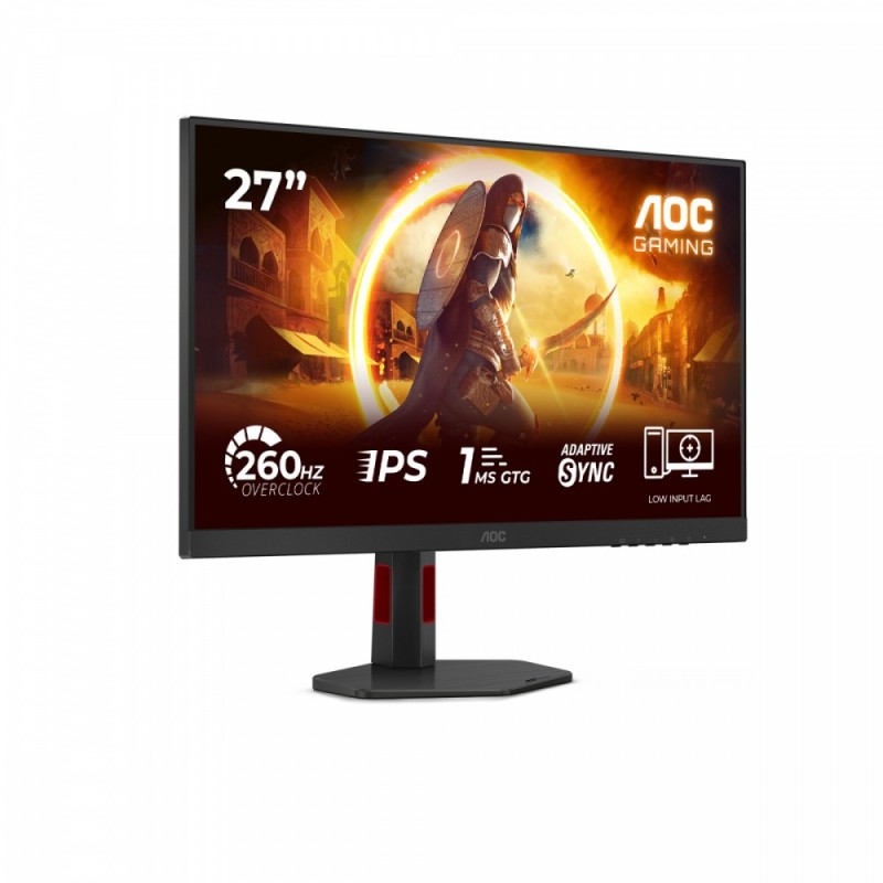 AOC Monitor 27 cali 27G4ZR Fast IPS 240Hz HDMIx2 DP Pivot | PartsPC.pl