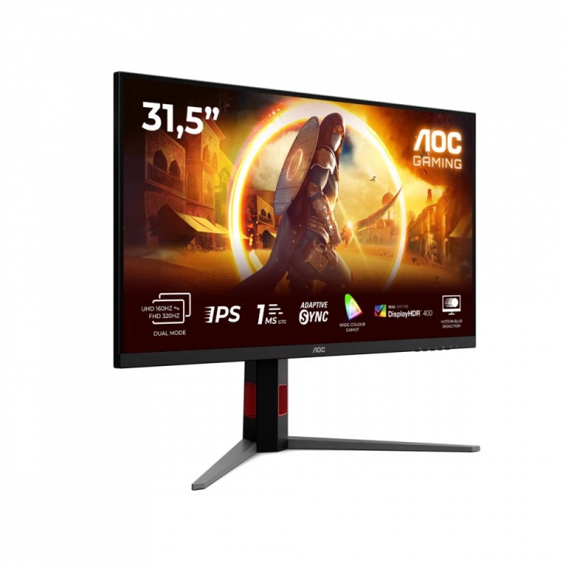 AOC Monitor 31.5 cala U32G4U Fast IPS 4K 160Hz HDMIx2 DP | PartsPC.pl
