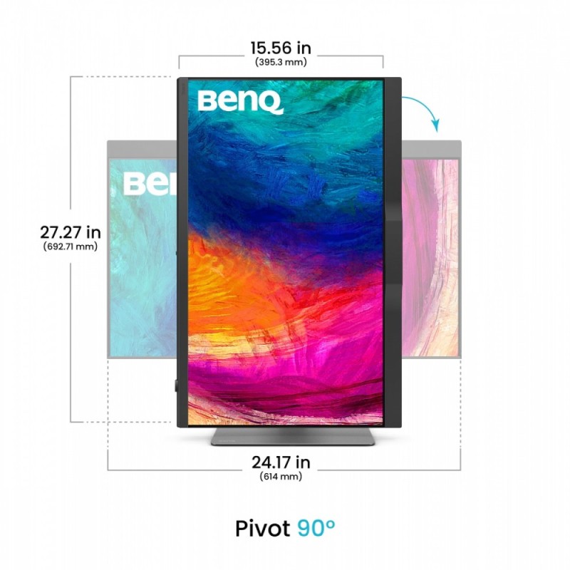 Benq Monitor 27 cali PD2770U LED IPS/60Hz/5ms/pivot | PartsPC.pl