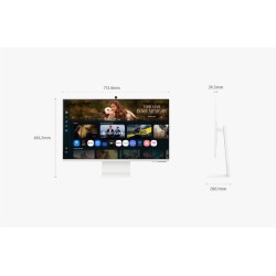 Samsung Monitor 32 cale Smart M8 M80F VA 3840x2160 UHD 16:9 … | PartsPC.pl