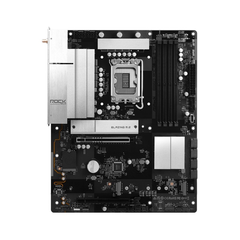 ASRock Płyta główna B860 ROCK WIFI 7 s1851 4DDR5 ATX | PartsPC.pl