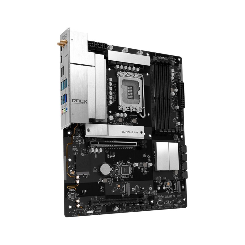 ASRock Płyta główna B860 ROCK WIFI 7 s1851 4DDR5 ATX | PartsPC.pl