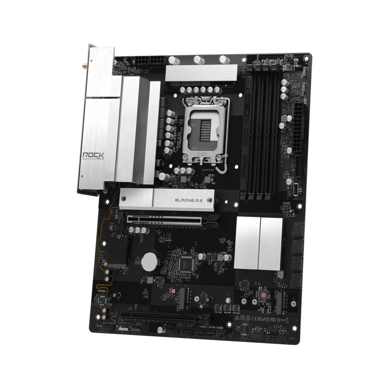 ASRock Płyta główna B860 ROCK WIFI 7 s1851 4DDR5 ATX | PartsPC.pl