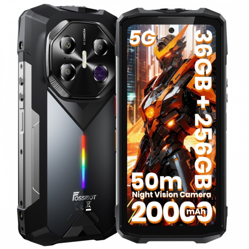 Fossibot Smartfon F113 gray | PartsPC.pl