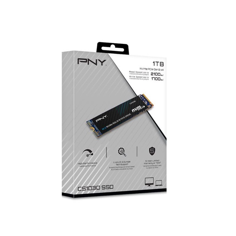 PNY Dysk SSD 1TB M.2 CS1030 M280CS1030-1TB-RB | PartsPC.pl