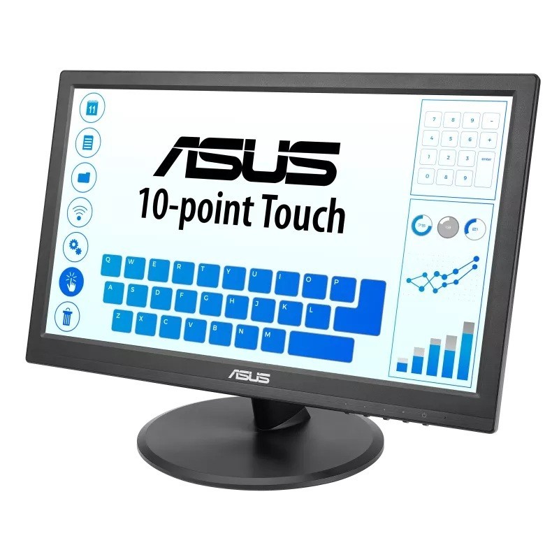 Monitor Asus 15,6" VT169HE Touch Monitor IPS FHD 60Hz HDMI VGA