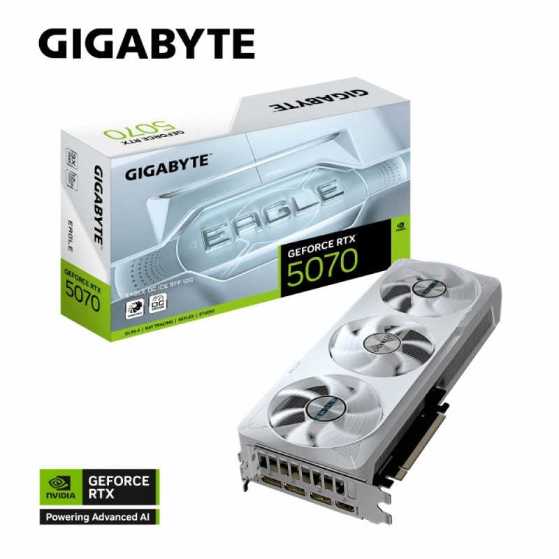 Karta VGA Gigabyte GeForce RTX 5070 EAGLE OC ICE SFF 12G 12G… | PartsPC.pl