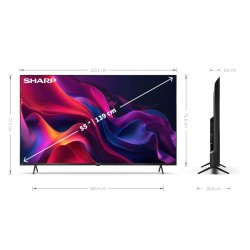 Sharp Telewizor LED 55 cali 55GK4245E | PartsPC.pl