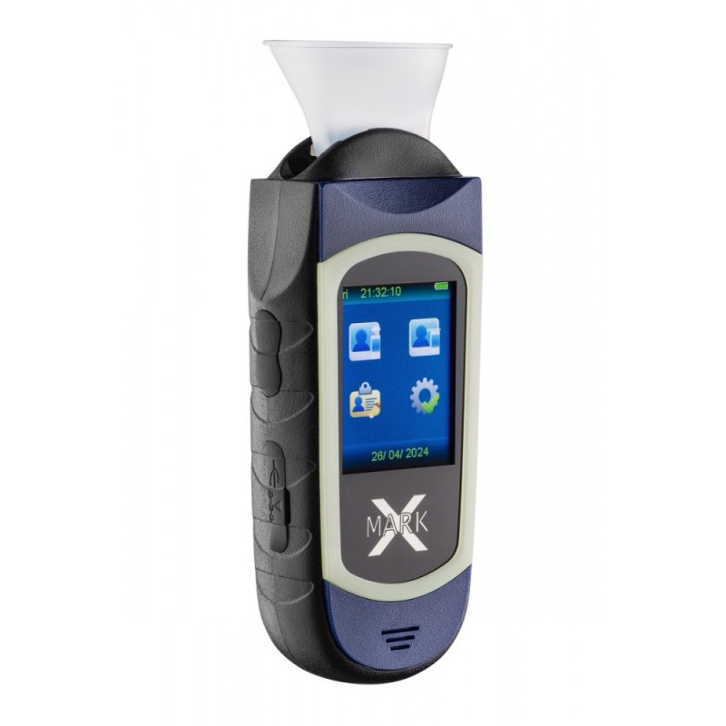 Alkomat elektrochemiczny dowodowy / przesiewowy Mark X Blue | PartsPC.pl