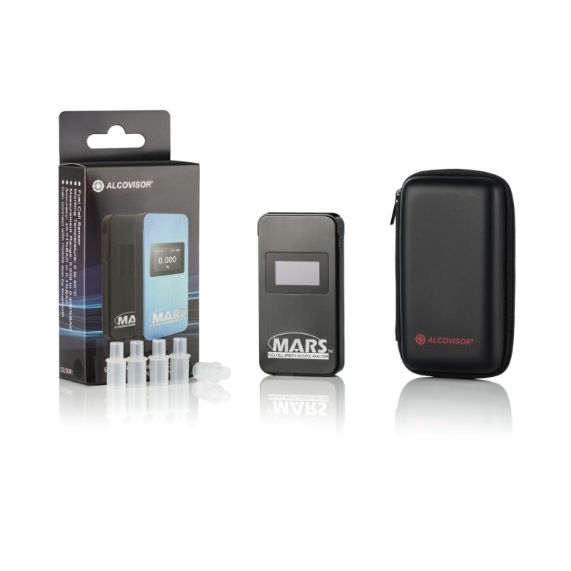 Alkomat elektrochemiczny MARS Bluetooth czarny | PartsPC.pl