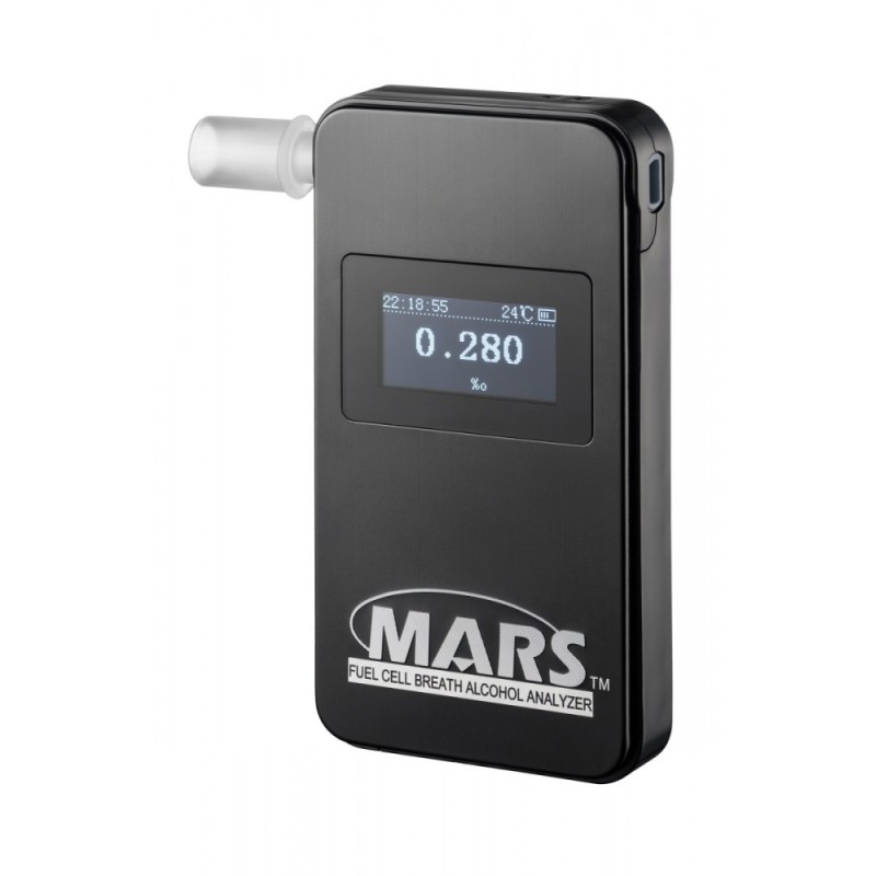 Alkomat elektrochemiczny MARS Bluetooth czarny | PartsPC.pl