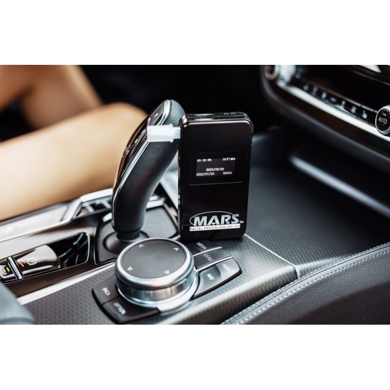 Alkomat elektrochemiczny MARS Bluetooth czarny | PartsPC.pl