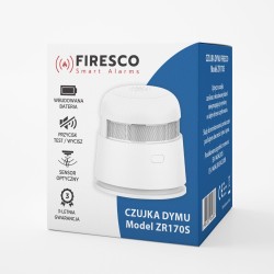 Czujka dymu ZR170S, autonomiczna czujka dymu, wbudowana bate… | PartsPC.pl