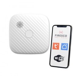 Czujka dymu Tuya/Wifi ZR153SW-CB, czujka dymu z funkcja komu… | PartsPC.pl