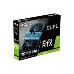 Karta VGA Asus Dual GeForce RTX 3050 V2 OC Edition 8GB GDDR6 128bit