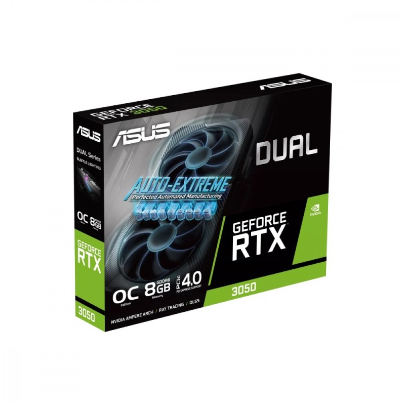 Karta VGA Asus Dual GeForce RTX 3050 V2 OC Edition 8GB GDDR6 128bit