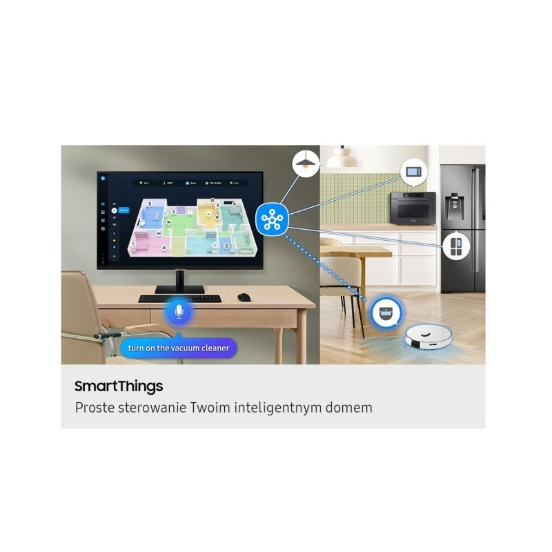 Samsung Monitor 32 cale LS32FM700UUXDU | PartsPC.pl