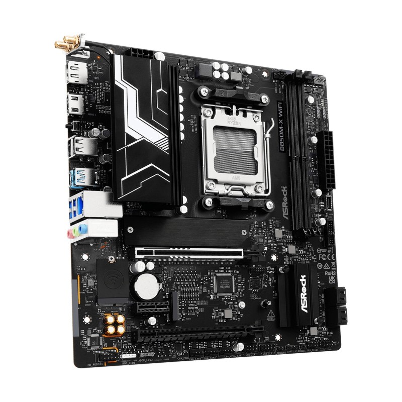 ASRock Płyta główna B850M-X WIFI R2.0 AM5 2DDR5 M.2 USBC mAT… | PartsPC.pl