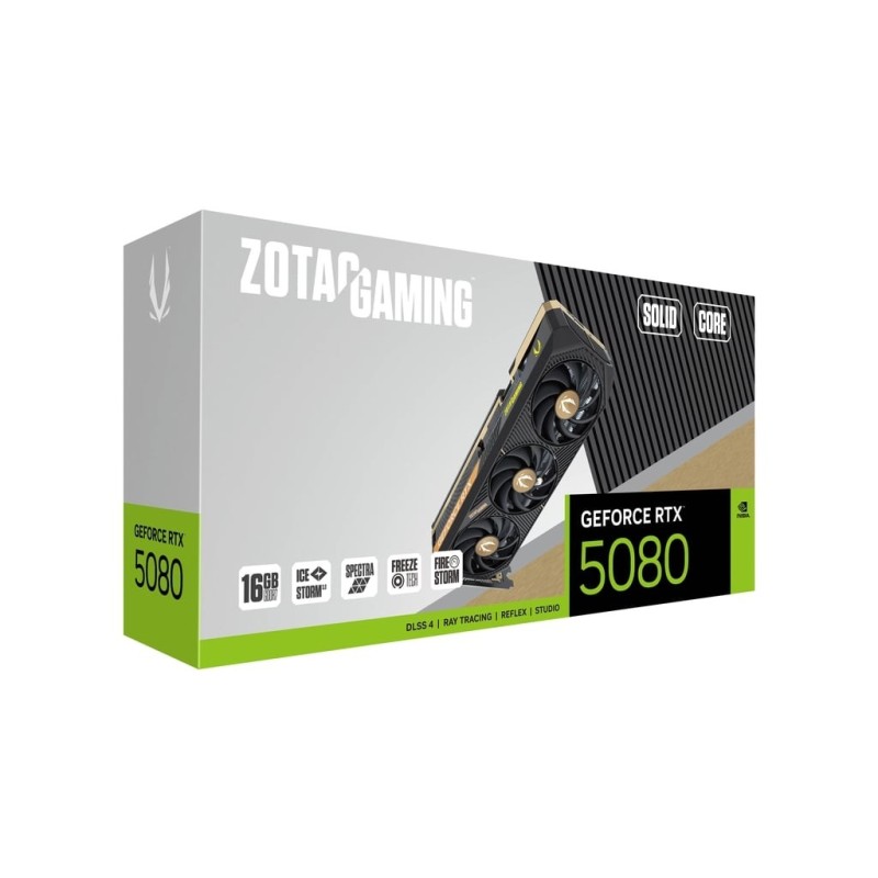 ZOTAC Karta graficzna GeForce RTX 5080 SOLID CORE 16GB GDDR7… | PartsPC.pl