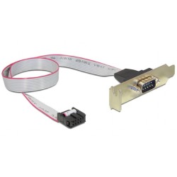 Gniazdo DB9 (COM9) na śledziu + low profile | PartsPC.pl