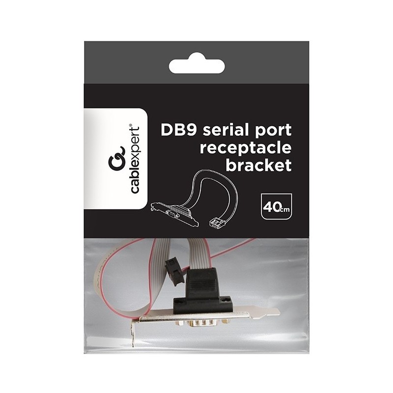 Gniazdo DB9 (COM9) na śledziu + low profile | PartsPC.pl