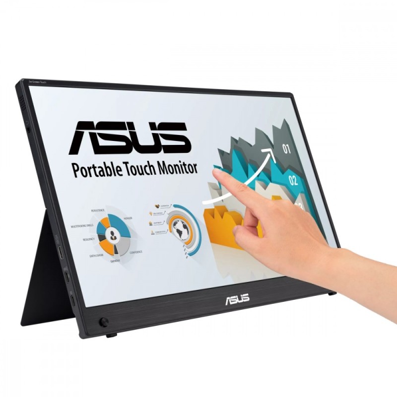 Asus Monitor 16 cali MB16AMTR FHD IPS m-HDMI USB Dotyk | PartsPC.pl