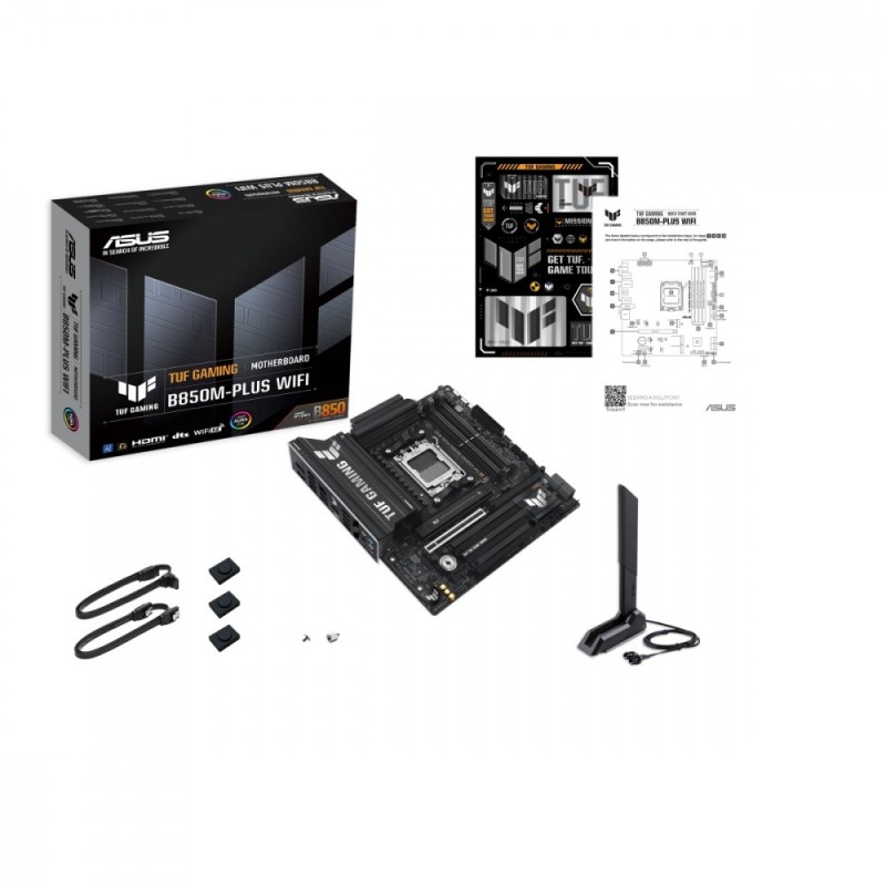 Asus Płyta główna TUF GAMING B850M-PLUS WIFI | PartsPC.pl