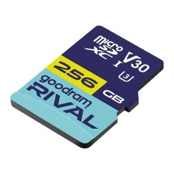 Karta pamięci microSDXC GOODRAM Rival 256GB UHS-I U3 V30 C10… | PartsPC.pl