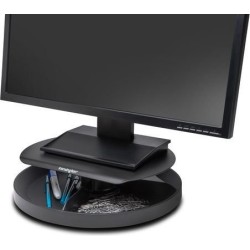 Podstawka do monitora Smartfit Spin2 obrotowa, czarna | PartsPC.pl