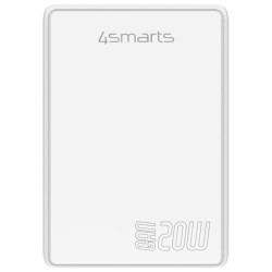 Ładowarka sieciowa FlatPlug Duos 20W USB-C + USB-A Biała | PartsPC.pl