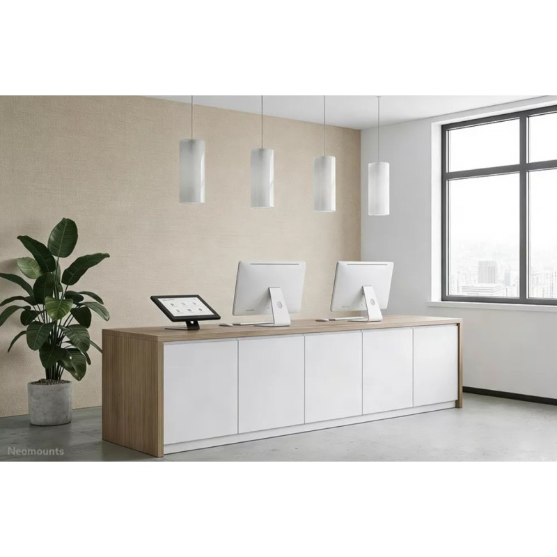 Stojak biurkowy/ścienny na tablet Neomounts DS15-629BL1 max. 3kg max. VESA 75x75 czarny