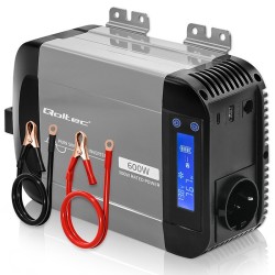 Przetwornica napięcia Qoltec Pure Sine Wave | 12V na 230V | … | PartsPC.pl