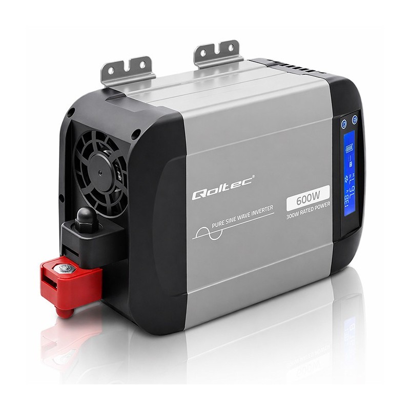 Przetwornica napięcia Qoltec Pure Sine Wave | 12V na 230V | … | PartsPC.pl