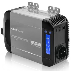 Przetwornica napięcia Qoltec Pure Sine Wave | 12V na 230V | … | PartsPC.pl