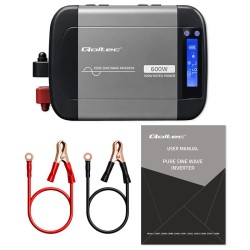 Przetwornica napięcia Qoltec Pure Sine Wave | 12V na 230V | … | PartsPC.pl