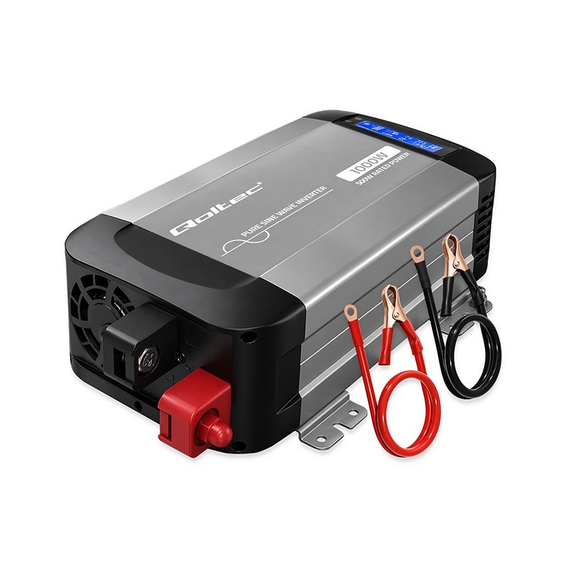 Przetwornica napięcia Pure Sine Wave | 12V na 230V | 500/1000W