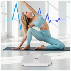 Waga do ciała SS1 bluetooth 5.0 wielofunkcyjna biała | PartsPC.pl