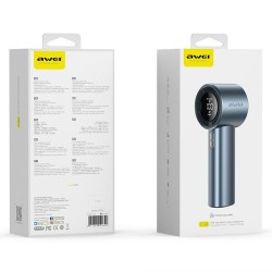 Wiatrak wentylator F38 mini ręczny niebieski | PartsPC.pl