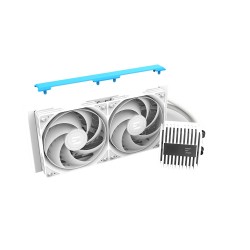 Chłodzenie procesora ALPHA2 V2 A24 240 mm CPU Liquid Cooler białe