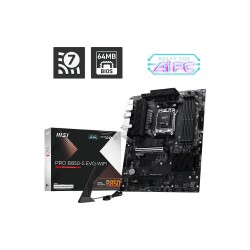 Płyta MSI PRO B850-S EVO WIFI /AMD B850/DDR5/SATA3/M.2/USB3.… | PartsPC.pl