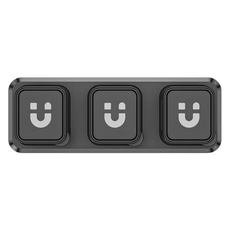 Unitek SnapHold Magnetyczny organizer kabli na biurko (zestaw 3+1)