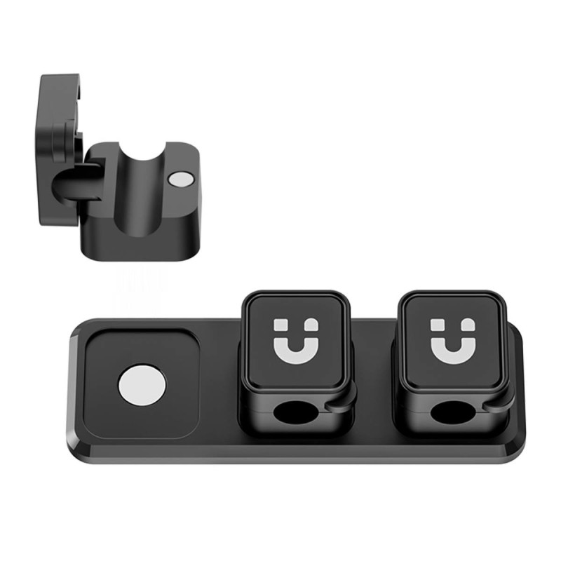Unitek SnapHold Magnetyczny organizer kabli na biurko (zestaw 3+1)